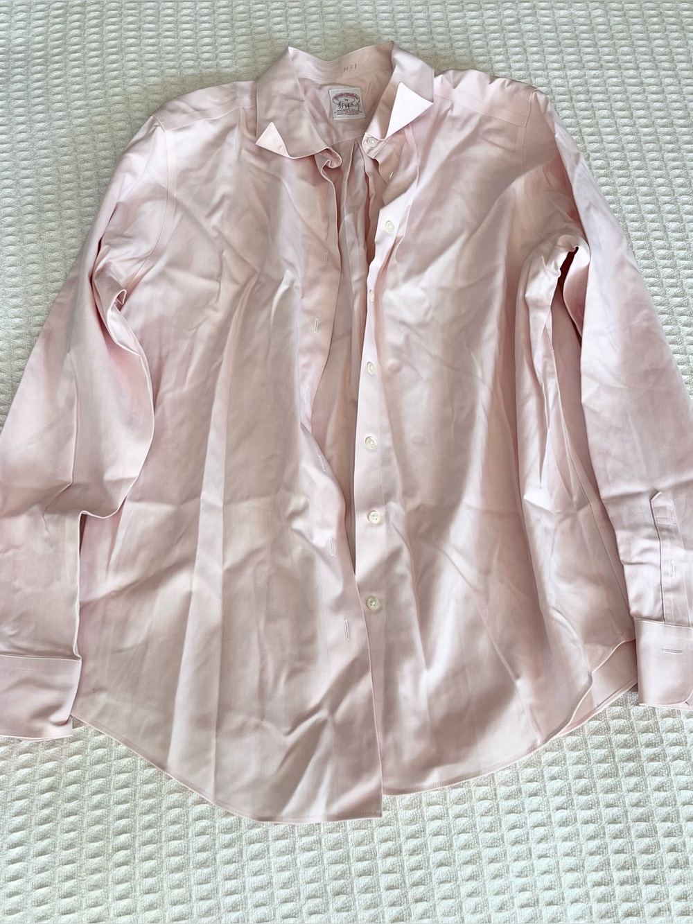 Brooks Brothers Light Pink Button-Down Shirt size 10